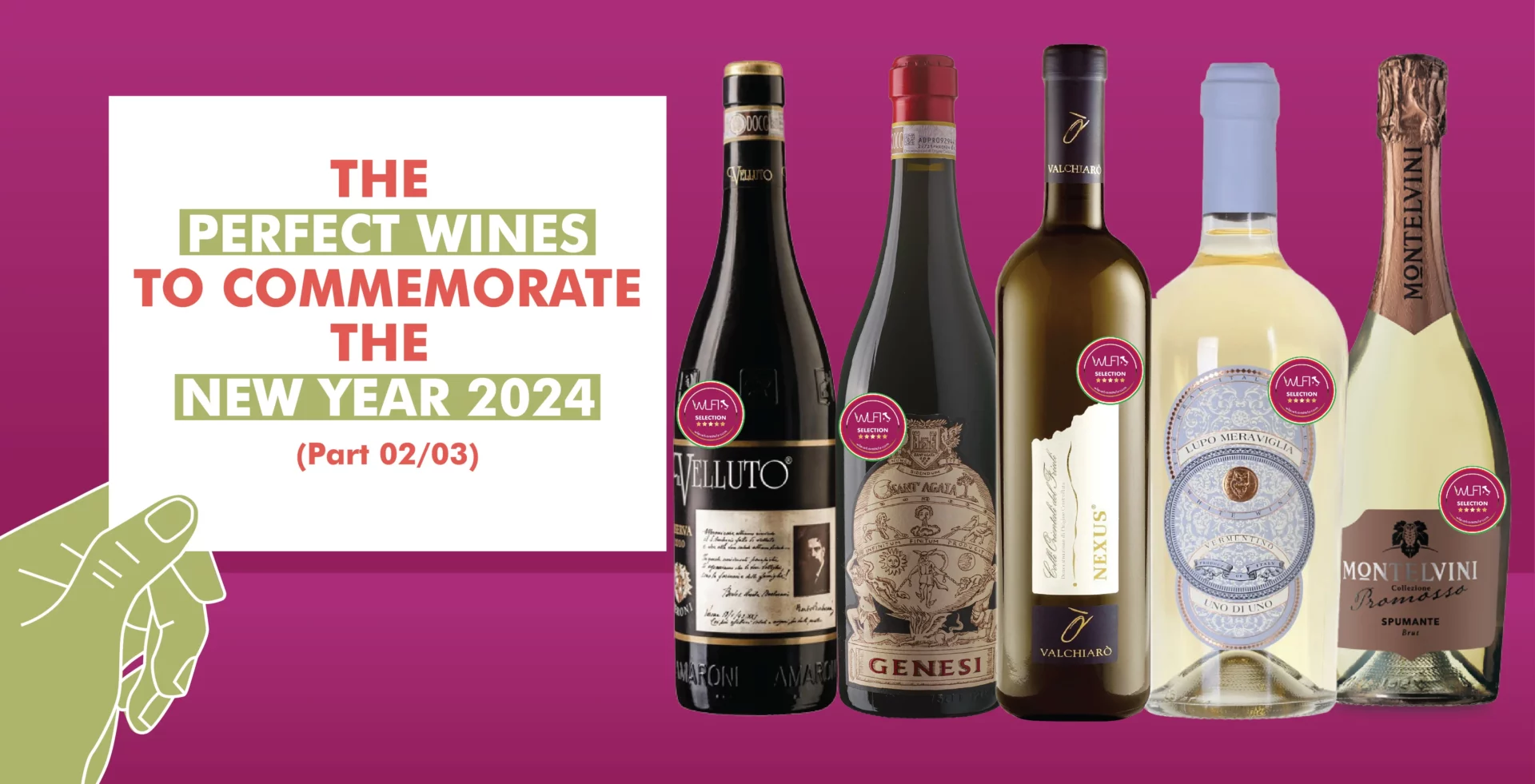 The Perfect Wines to commemorate the New Year 2024         (Part 2/3)